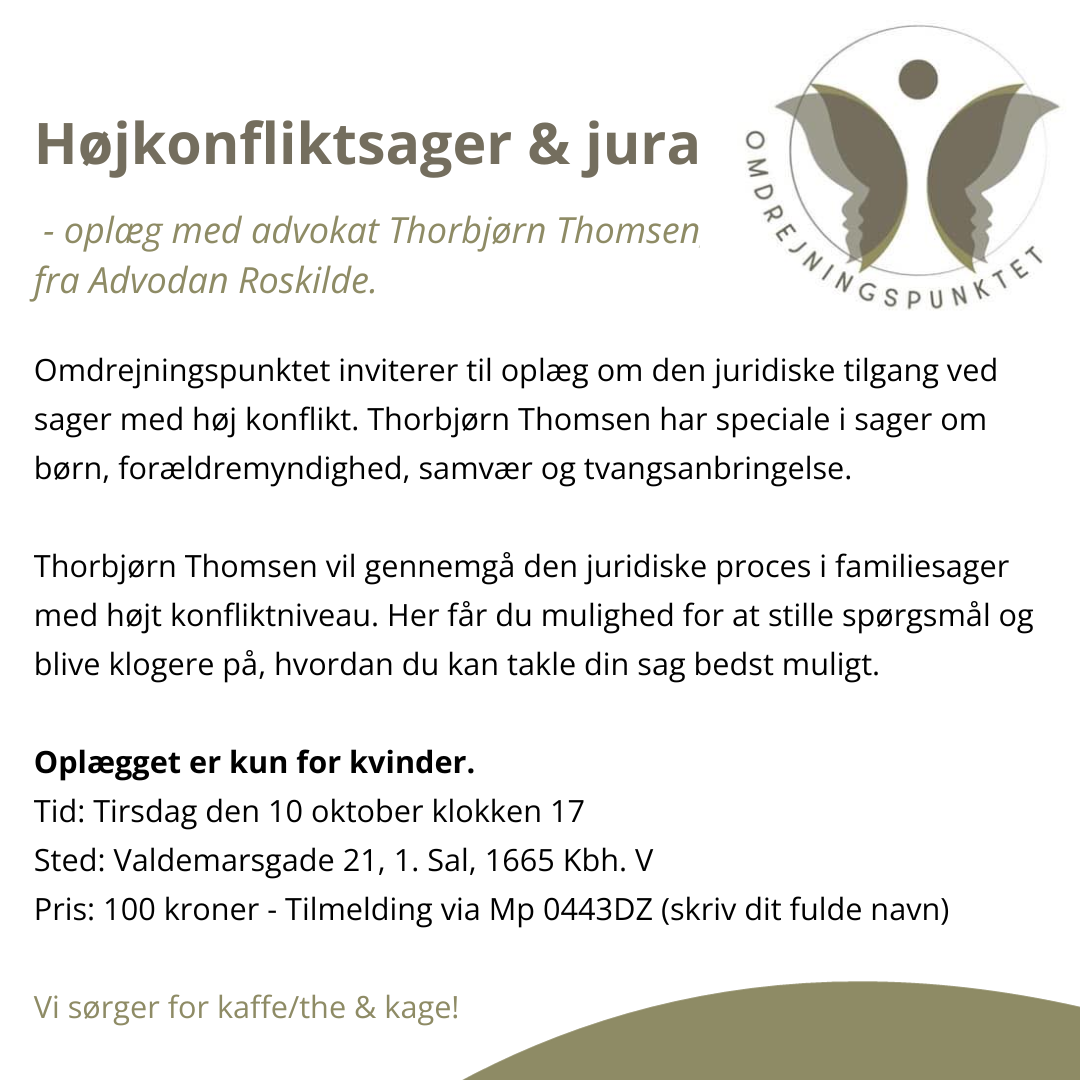 Højkonfliktsager & jura